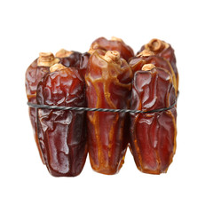 Dates on white background