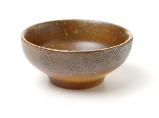 bowl of china on white background