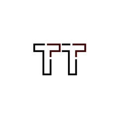 Letter TT logo icon design template elements