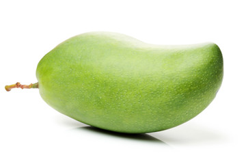 mangos on white background 