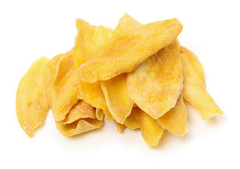 Mango. dry mango on the background