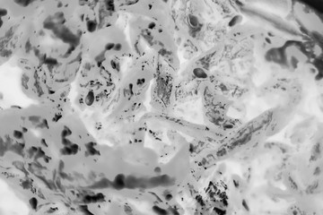 cells of the human body under the microscope. Microbiology and medicine
