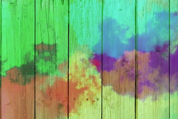 Abstract colorful pastel with gradient multicolor toned textured  on wood background, ideas graphic...