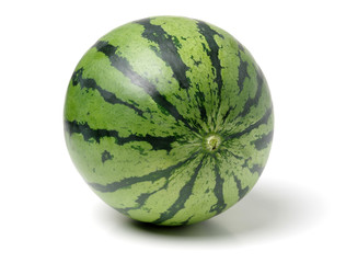 watermelon on white background 