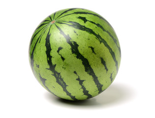 watermelon on white background 
