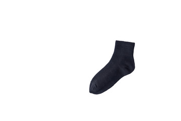 Black socks for men, comfortable to wear.