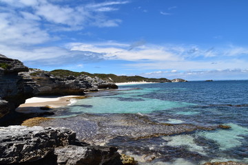 Fototapeta na wymiar Rottnest Island in Western Australia