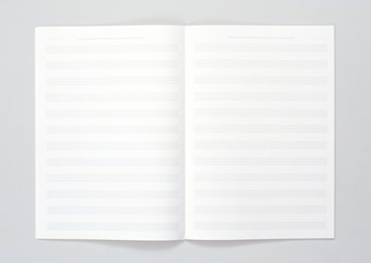 blank sheet of paper