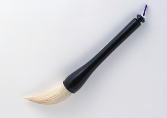 paintbrush on white background