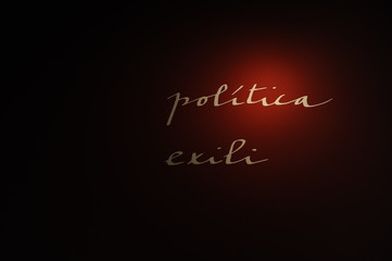 Pol&iacute;tica exili