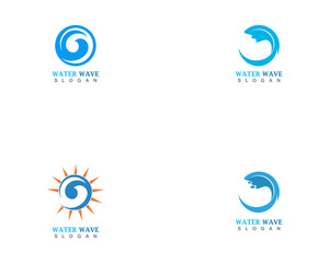Water Wave logo icon