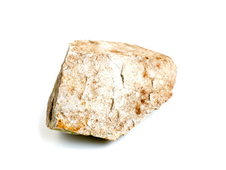 stone on a white background