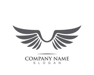 wings logo symbol for a professional designe