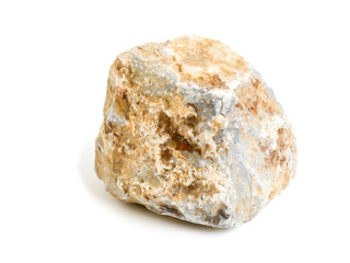 stone on a white background