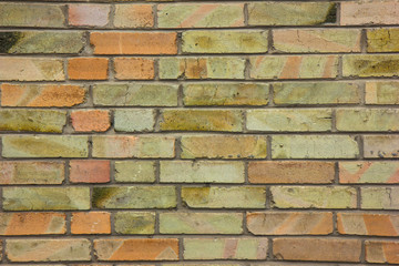 Fototapeta premium old red brick wall background