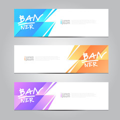 Vector abstract design background texture  banner template. 