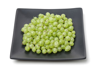 Peru Groundcherry on white background