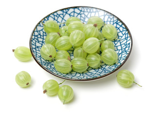 Peru Groundcherry on white background