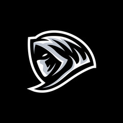 Ninja  team mascot for esports and badge team logo vector © aswin