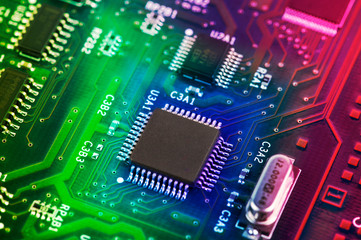 High Tech Circuit Board