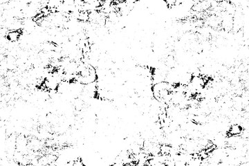 Abstract monochrome texture.  background of black and white pattern with cracks, scuffs, chips, stains, ink spots