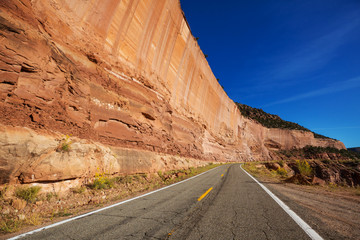 Road in mountains