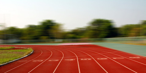 running race track