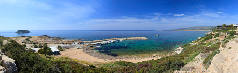 Agios Georgios marina panorama, Paphos, Cyprus