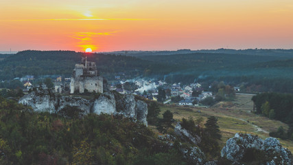 Naklejka premium Zamek Mirów na Jurze
