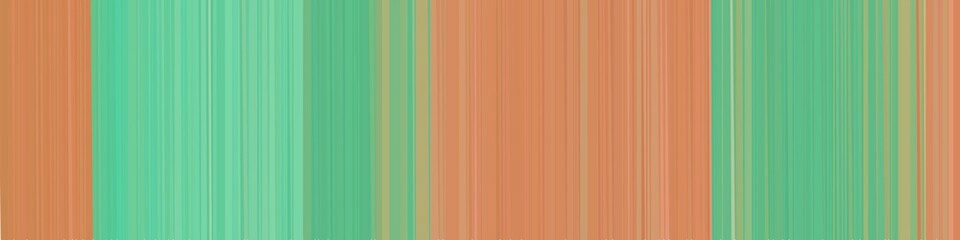 abstract horizontal banner background with stripes and peru, medium aqua marine and dark khaki colors