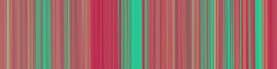 Obraz premium horizontal header banner with stripes and moderate red, medium sea green and blue chill colors