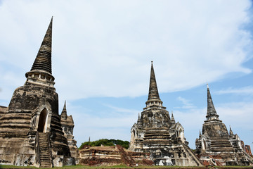 Pagoda, Wat Phra Si Sanphet, Ayutthaya, Thailand
