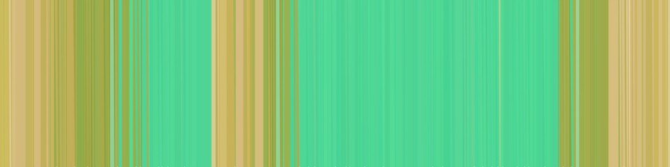 Obraz premium abstract horizontal header background with stripes and dark khaki, medium aqua marine and yellow green colors
