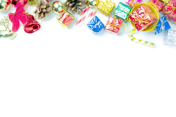 Christmas background, Merry Christmas greeting idea for happy holiday
