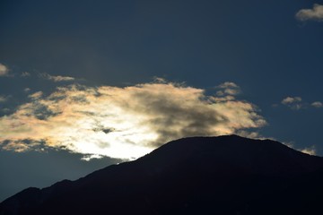 恵那山からの日の出
