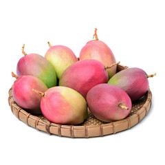 Mango on white background