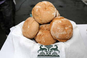 Brötchenkorb.