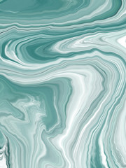 Obraz premium Bright watercolor texture background. Creative light green fluid hand drawn painting