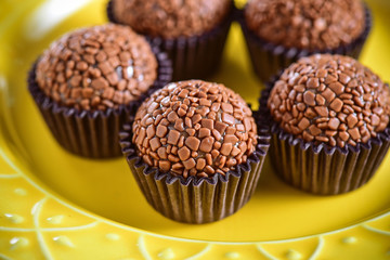 Typical Brazilian party snack - Brigadeiros