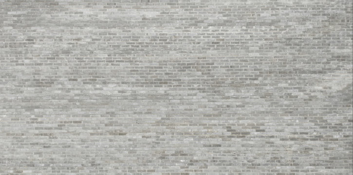Fototapeta Wide angle Large Gray Brick Wall Background