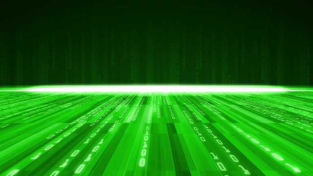 Digital binary code background, technology data binary code network with technology and connection concept.