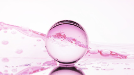 Obraz premium Tools for vision correction. Glasses and lenses with diopters on the background of splashes and blurry.