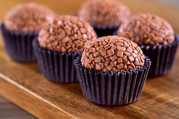 Typical Brazilian party snack - Brigadeiros