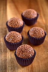 Typical Brazilian party snack - Brigadeiros