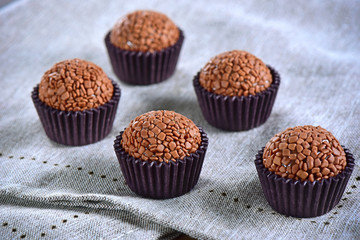Typical Brazilian party snack - Brigadeiros