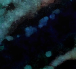 Abstract grunge background. Dirty style pattern. Simple painting art template with large textured brush strokes. Colorful pretty texture drawing by hand. Digital indigo wallpaper. Vintage backdrop.