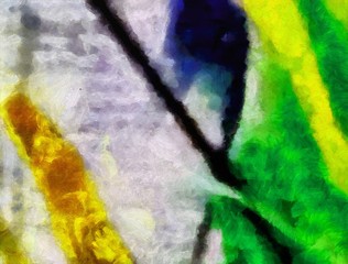 Abstract grunge background. Dirty style pattern. Simple painting art template with large textured brush strokes. Colorful pretty texture drawing by hand. Digital indigo wallpaper. Vintage backdrop.