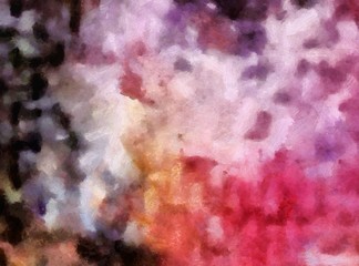 Abstract grunge background. Dirty style pattern. Simple painting art template with large textured brush strokes. Colorful pretty texture drawing by hand. Digital indigo wallpaper. Vintage backdrop.