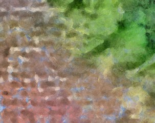 Vintage grunge background texture, abstract fancy oil pattern, shape colorful backdrop, simple design template in pastel color tones, close up macro concrete. HD wallpaper. Stock.