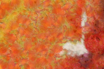 Vintage grunge background texture, abstract fancy oil pattern, shape colorful backdrop, simple design template in pastel color tones, close up macro concrete. HD wallpaper. Stock.